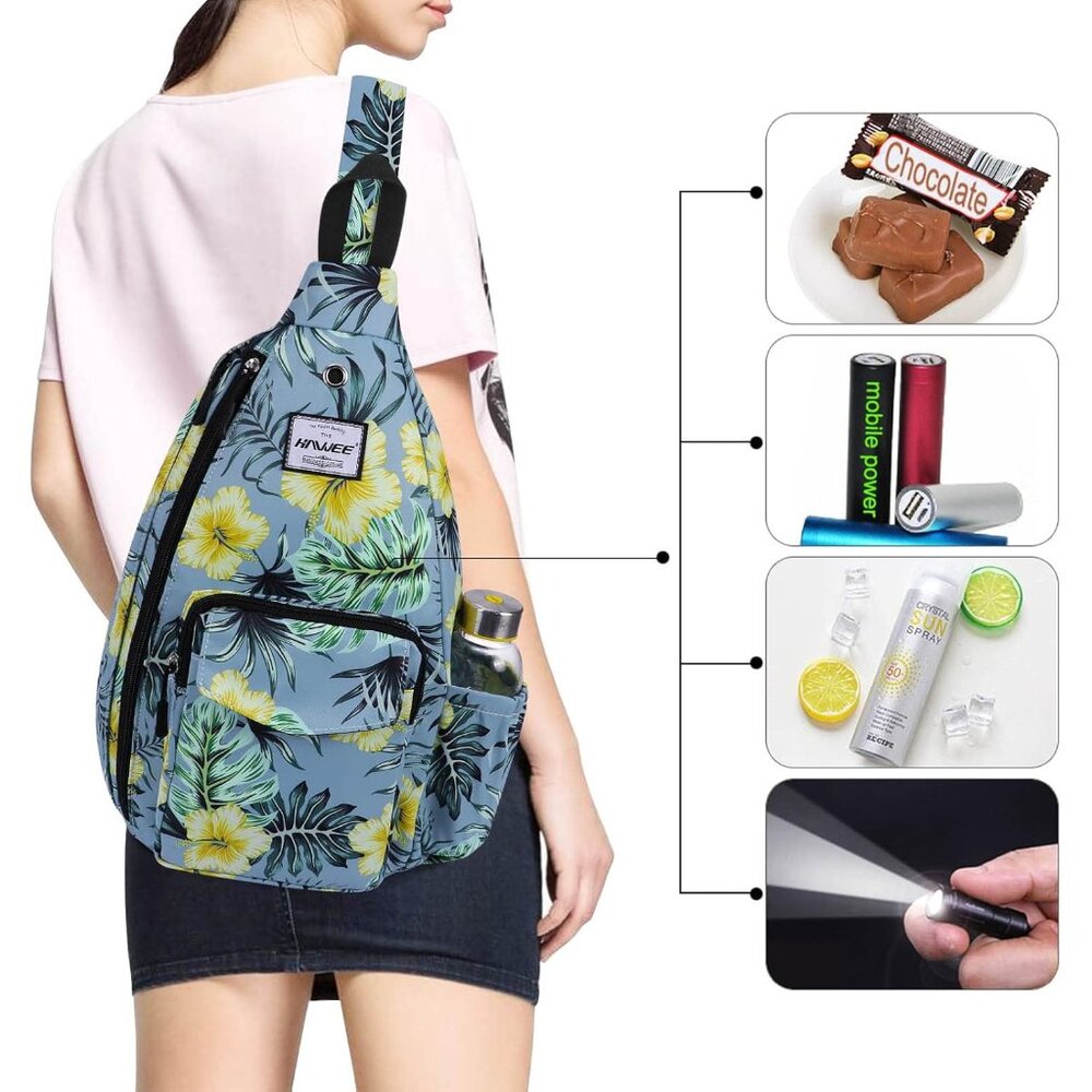 Adjustable Strap Sling Backpack - Lightweight & F… - image 4